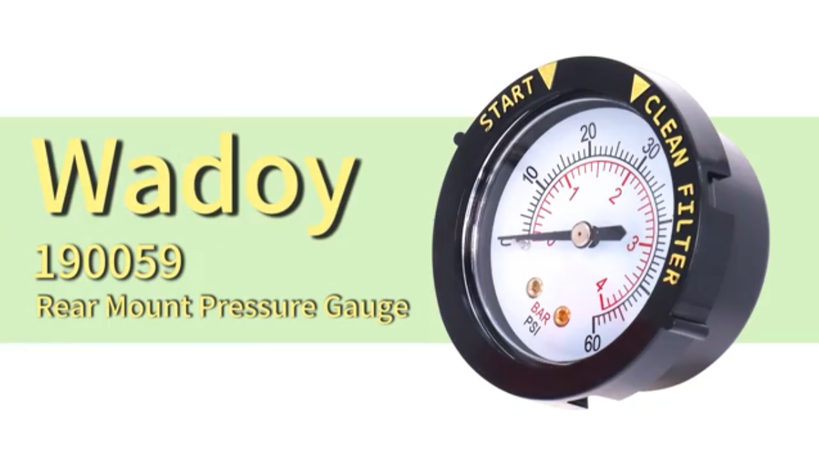 Amazon.com: 190059 Rear Mount Pressure Gauge Compatible with Pen